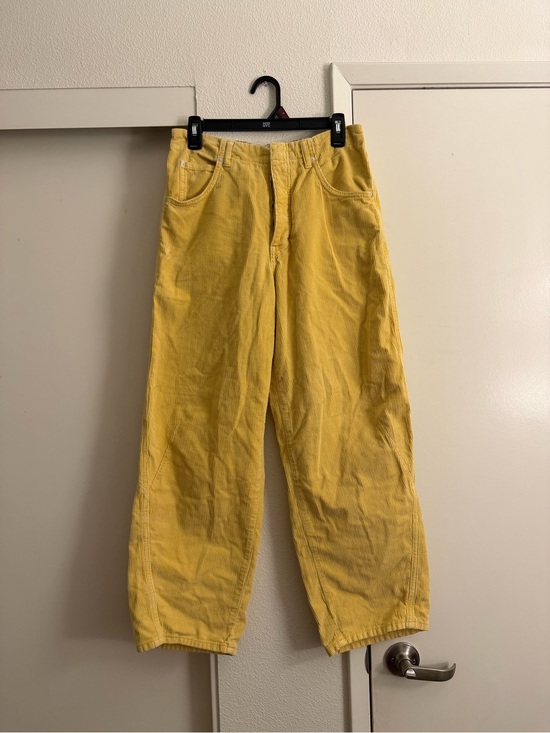 We The Free Denim - We The Free Women's Mustard Yellow Corduroy Jeans